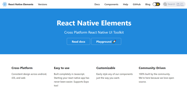 React Native Elements